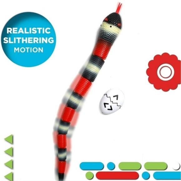 Discovery Kids Remote Controlled King Snake, Realistic Slithering RC Reptile NIB - Picture 6 of 6